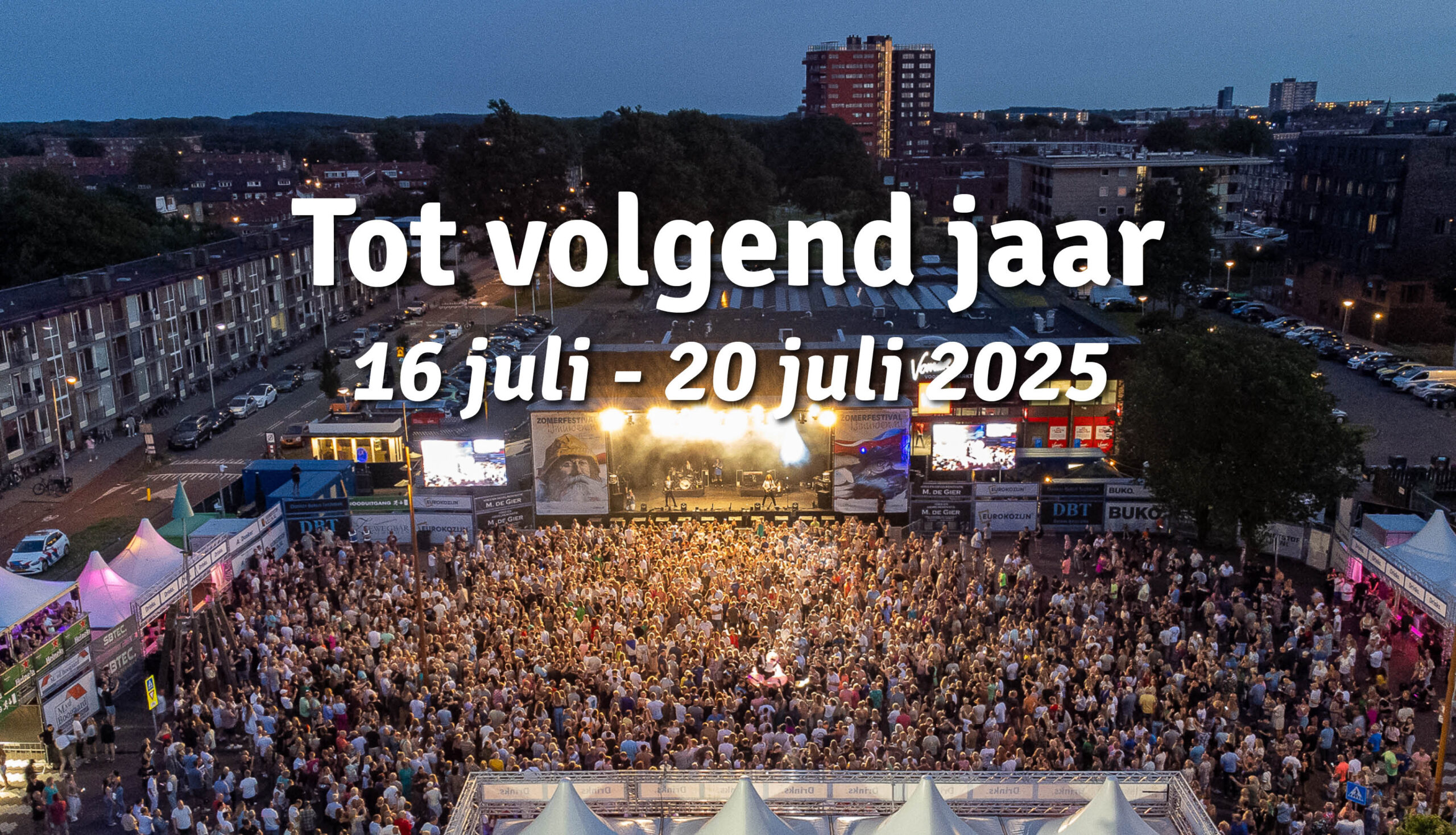 Zomerfestival IJmuiden | woensdag 16 juli 2025 tot en met zondag 20 juli 2025